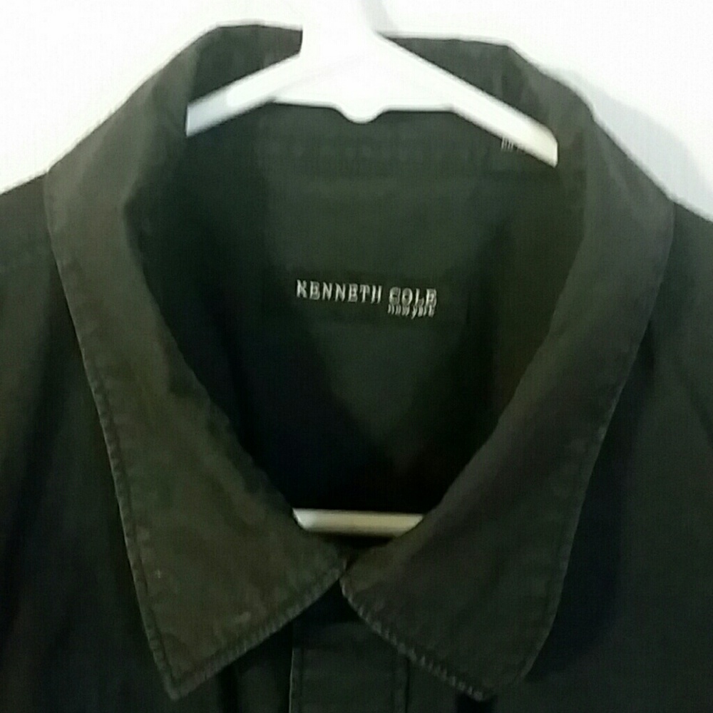 Kenneth Cole mens navy shirt - Picture 2 of 4